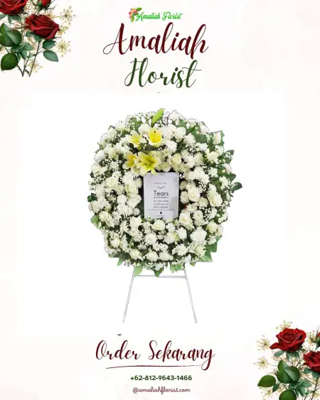 Krans Bunga Duka cimahi utara